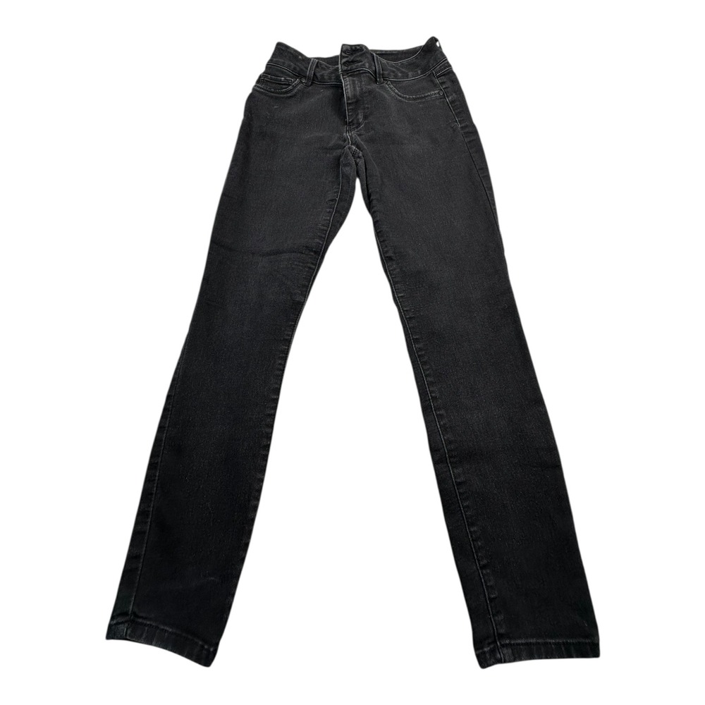 d.jeans Womens Black Wash Skinny Jeans Size 6 Stretch Denim‎ Casual Pants